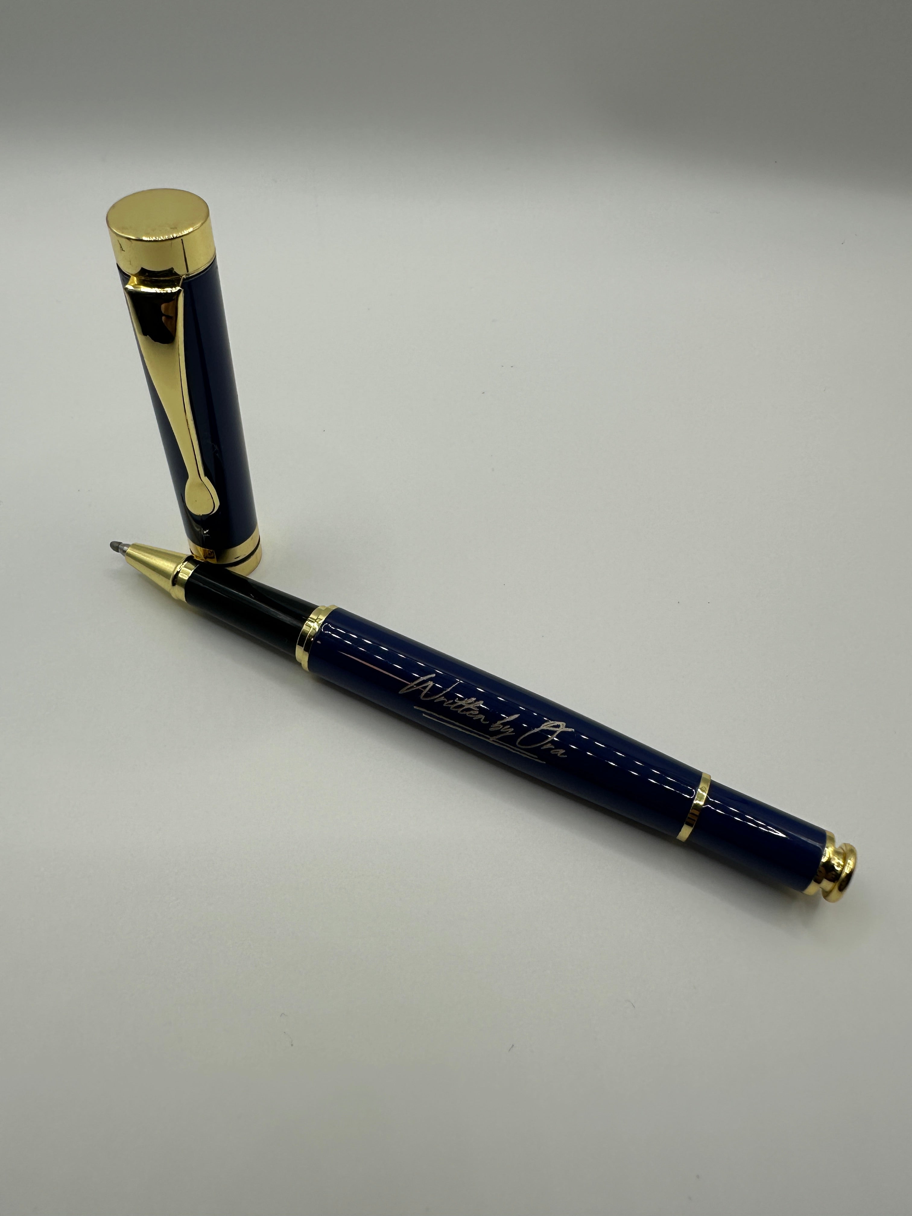 “Luxury Written by Ora pen presented in a premium black gift box” 